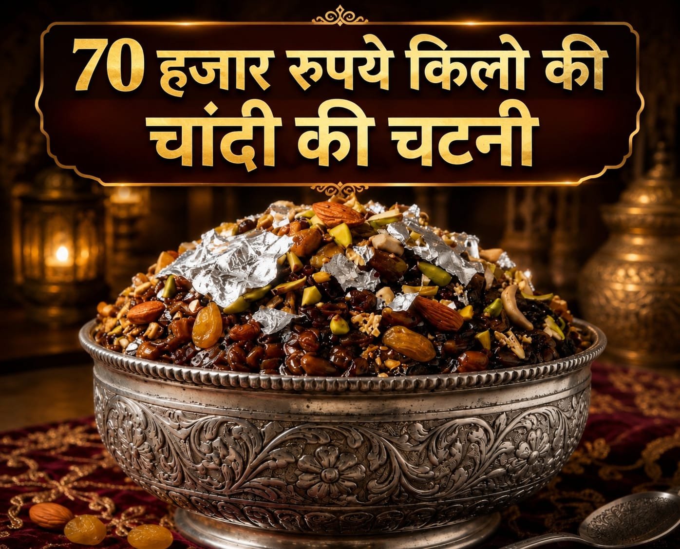 70 हजार रुपये किलो वाली ‘चांदी की चटनी! राजस्थान के राजघरानों से जुड़ी है इसकी कहानी