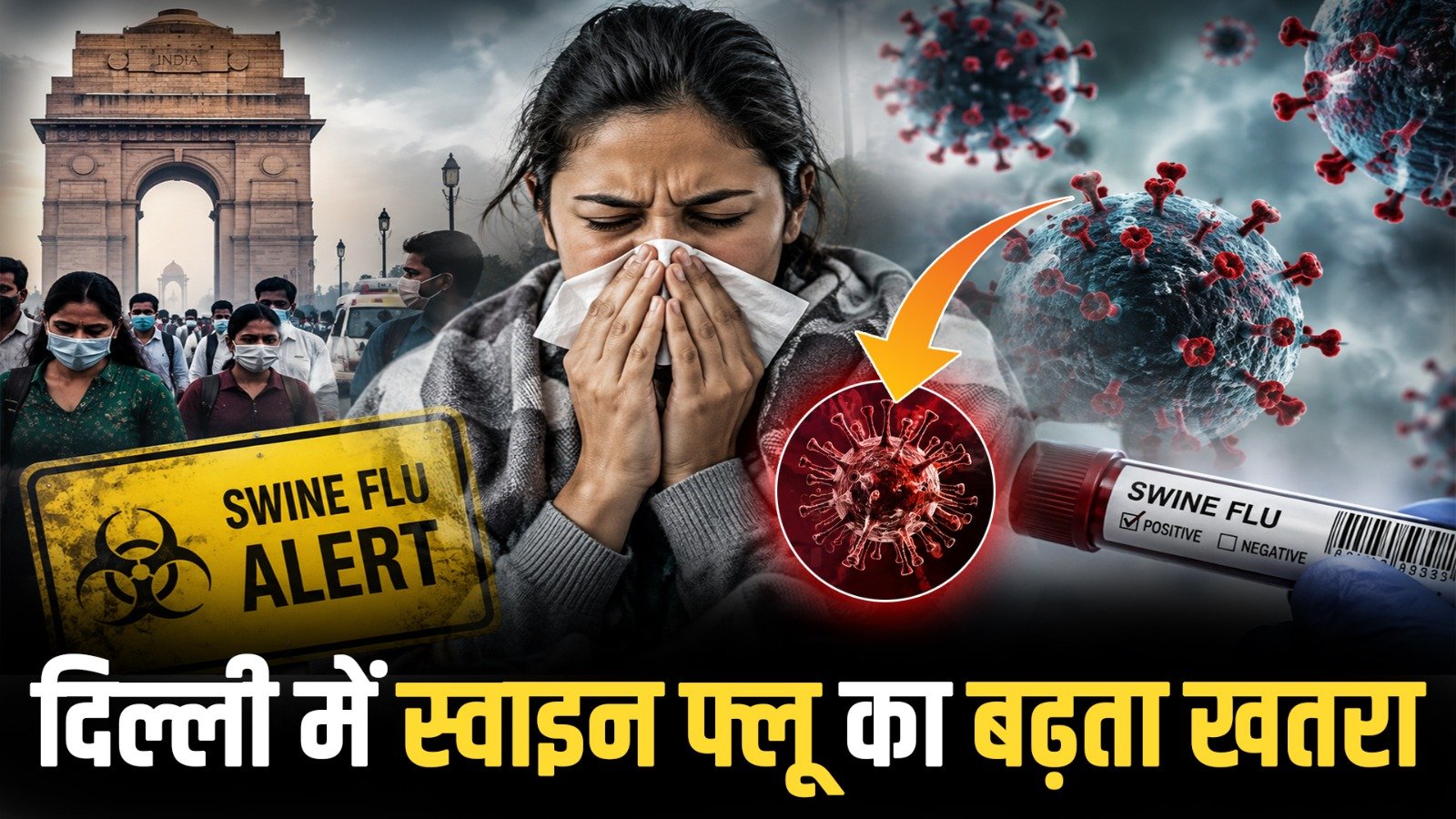 दिल्ली-एनसीआर में बढ़ते स्वाइन फ्लू के मामले, जानिए किसे है सबसे ज्यादा सावधान रहने की जरूरत
