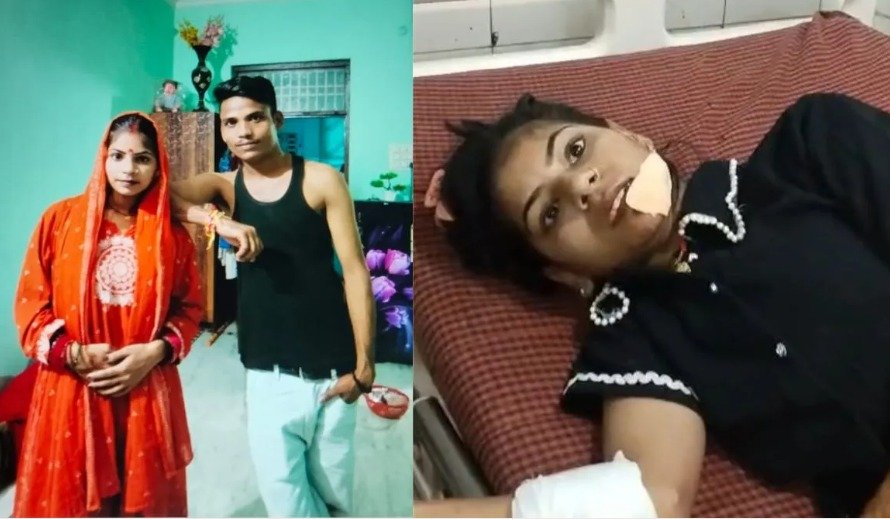 इंस्टाग्राम चैटिंग के शक ने तोड़ा चार महीने पुराना रिश्ता, पत्नी के मायके पहुंच पति ने किया जानलेवा हमला