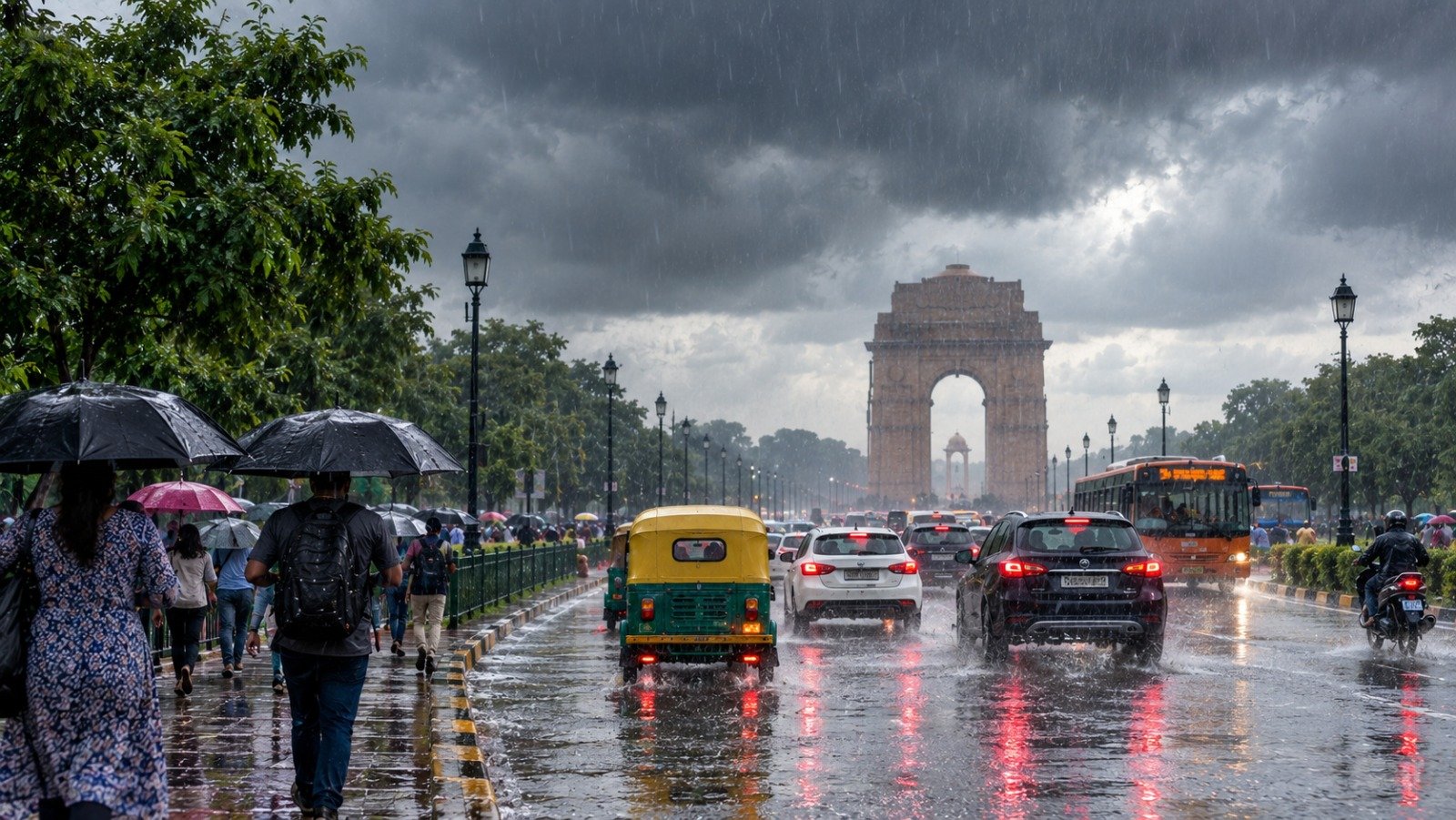 मॉनसून की विदाई से पहले फिर बदला मौसम, दिल्ली-NCR समेत 16 राज्यों में भारी बारिश का अलर्ट