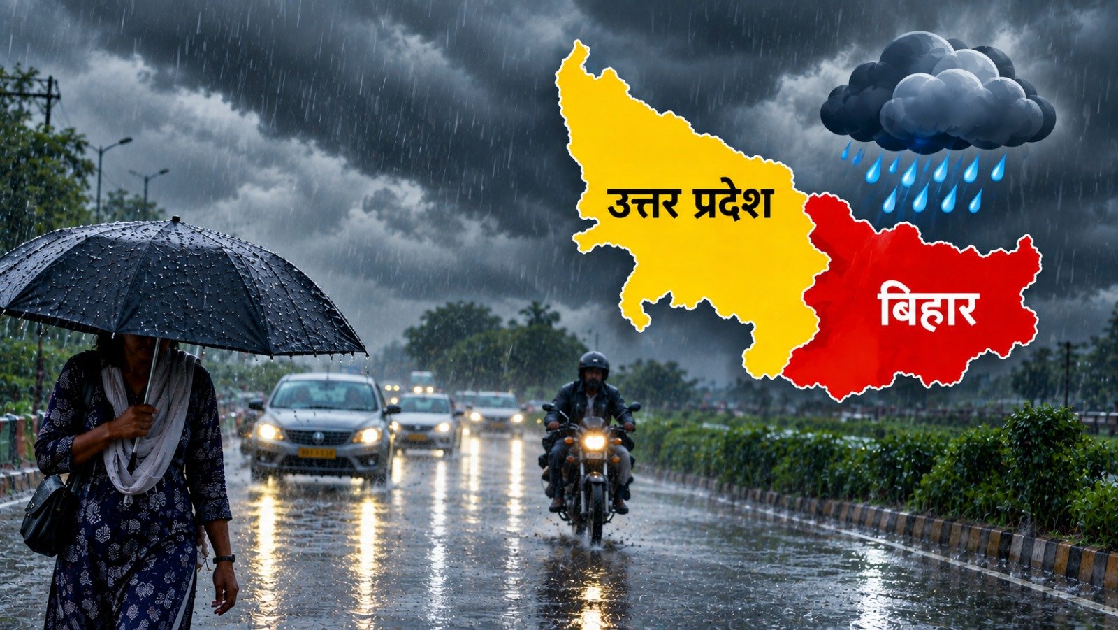 मॉनसून की विदाई से पहले फिर बदलेगा मौसम, यूपी-बिहार समेत 12 राज्यों में बारिश का येलो अलर्ट