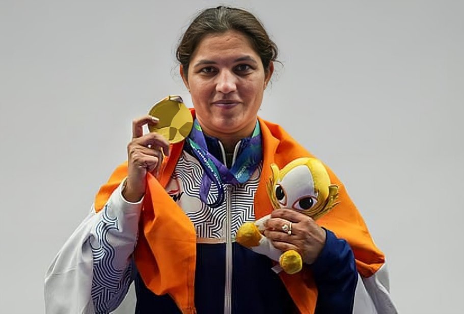 जिस दिन नीरू धांडा ने पहली बार थामी थी बंदूक, आज उसी हाथ में है एशियाई खेलों का गोल्ड मेडल