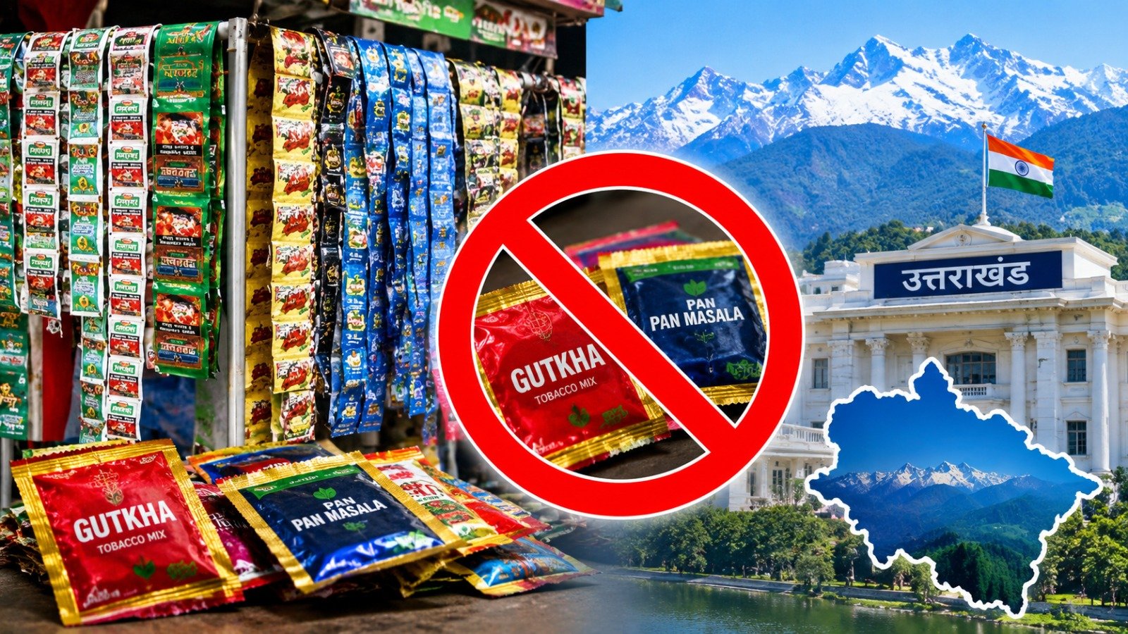 उत्तराखंड में गुटखा-पान मसाला पर एक साल की रोक, बिक्री से लेकर भंडारण तक पर प्रतिबंध